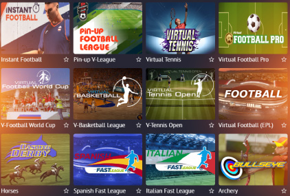 Ставки на спорт в PinUp